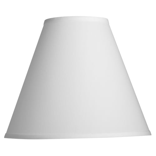 Hardback Lamp Shade, White, 6x14x12